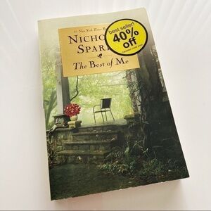 𝅺3/$20 Hachette Books THE BEST OF ME by Nicholas Sparks